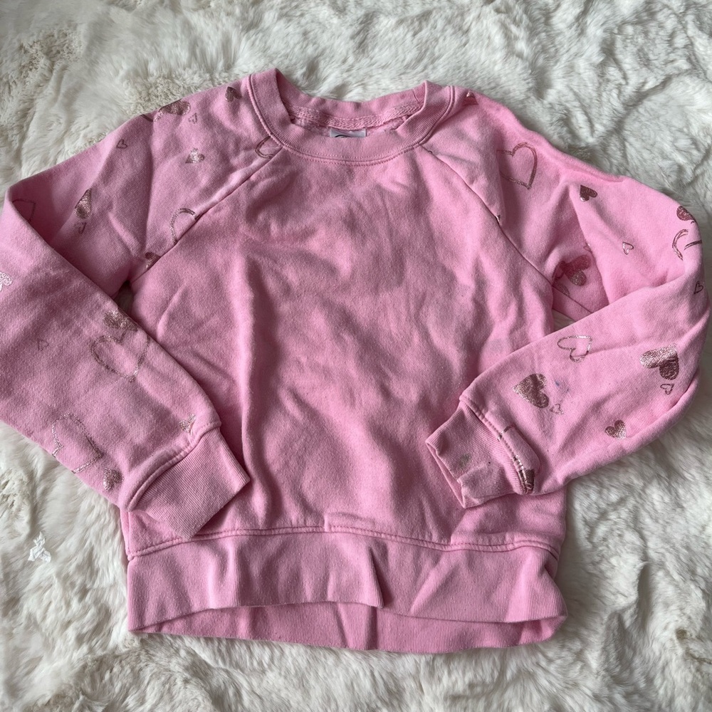 Athletic Works Pink Fleece Sweatshirt